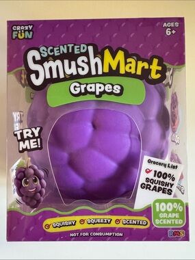 Scented SmushMart Grapes Squishy – $30